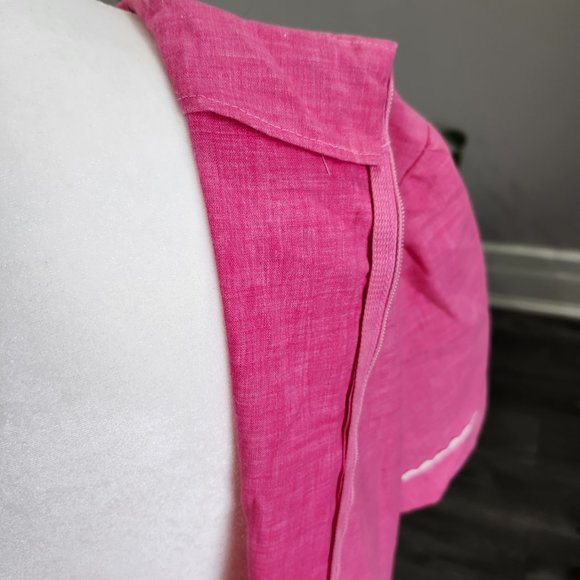 Vintage 1960's Bubblegum Pink Mod Shift Dress, Handmade - Picture 9 of 9